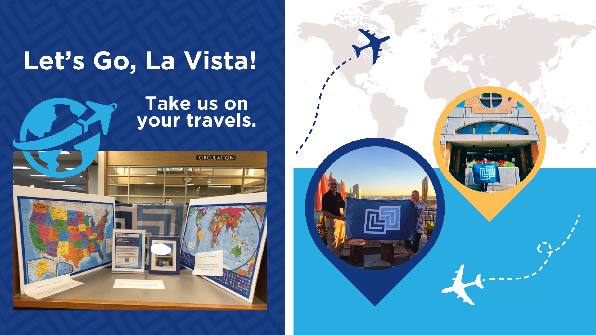 La Vista Flag Webiste Graphic